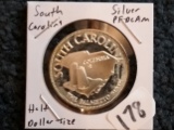 South Carolina Proof DP CAM silver So-Called Half Dollar