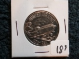 1951 United Airlines 25th Anniversary token