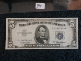Looks like an Uncirculated $5 1953 Silver Certificate