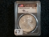 PCGS 2008 American Silver Eagle Gem Uncirculated Dollar