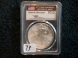 PCGS 2003 American Silver Eagle Gem Uncirculated Dollar
