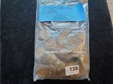 Bag of 70 Canadian Cents
