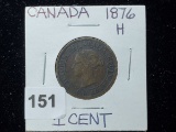 1876-H Canada Cent