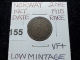 Rare Norway 1915 2 ore