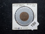 1960-D Encased Cent