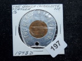 1973-D Encased Cent
