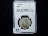 NGC 1964 Kennedy Half Dollar in MS-65