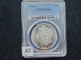 PCGS 1880-S Morgan Dollar in MS-64