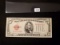 Crispy Uncirculated 1928-C Five Dollar US Note Red Seal