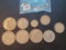 Nine Silver Coins from the Netherlands