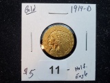 GOLD! 1914-D Five Dollar Half-Eagle