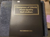 HERE IT IS!!! Champions of Liberty Proof Quality Half-Dollar Set
