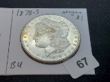 Pretty 1878-S Morgan Dollar BU