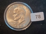 1974-S Silver Eisenhower Dollar in Choice Plus