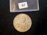 1978 Silver Mexico Ten Pesos