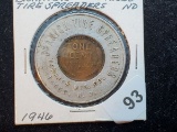 1946 Encased Wheat Cent