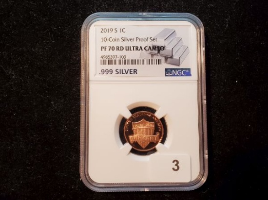 NGC 2019-S Shield Cent….silver?