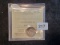 **1937 Canadian silver dime graded MS 64**