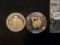 Proof silver 1982-S George Washington half dollar and 1993 proof 50th anniversary of World War 2