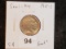 Semi-Key 1915-S Buffalo Nickel in Good plus