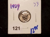 Better Grade 1929 Mercury Dime