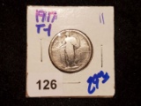 1917 Type 1 Standing Liberty Quarter