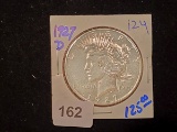 1927-D Peace Dollar