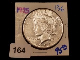 Better Grade 1935 Peace Dollar