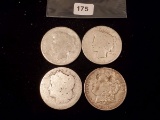 Four Silver Dollars