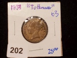 1837 British jetton 