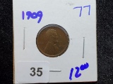 Higher Grade 1909 Wheat Cent