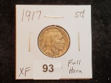 1917 Buffalo Nickel in Extra Fine