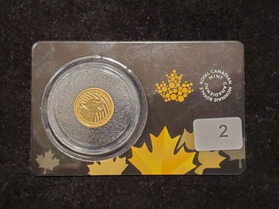 GOLD! Canada 2016 $20 Dollar