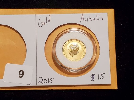 GOLD! Australia 2015 $15