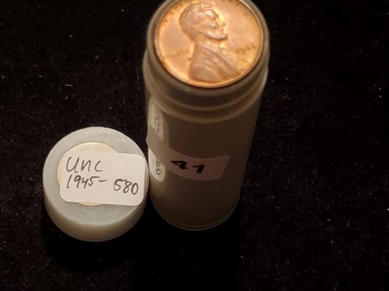 Full Roll of Uncirculated Wheat cents