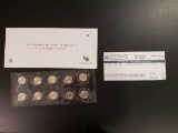 2013 America The Beautiful Quarter Circulating Coin Set