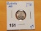 Australia 1950 silver three pence