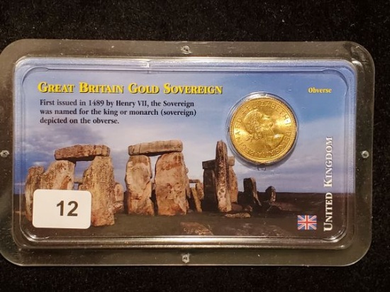 GOLD! 1963 British Gold Sovereign