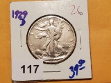 1929-D Walking Liberty Half Dollar