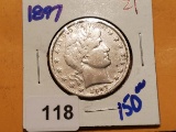 **1897 Barber Half Dollar