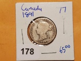 Canada 1891 25 cents