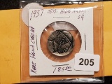 ***Hand Carved Hobo Nickel