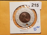 1958-D Encased Wheat Cent