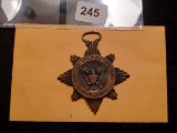 Rare World War I Medal
