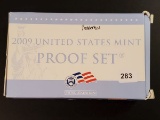 2009 PROOF SET WITH ALL 4 OF THE NEW LINCOLN PENNIES