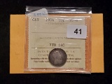 1904 canadian dime graded very good by iccs