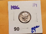 Better Grade 1926 Mercury Dime