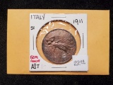 Nice Italy 1911 10 centimes