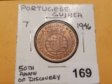 1946 Portuguese Guinea 1 escudo