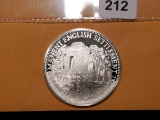 Sterling Silver Proof Round First Permanent English Settlement